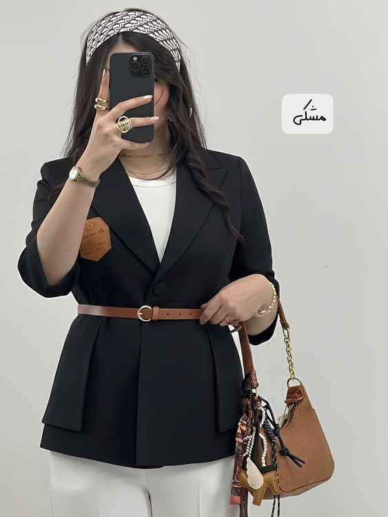 استایل مجلسی با کت تک زنانه آروما فشن