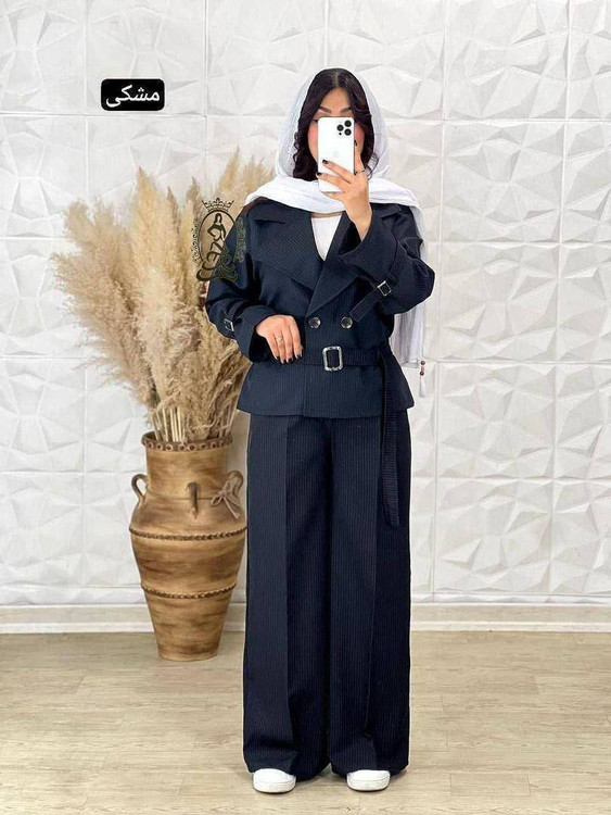 قیمت ست کت و شلوار زنانه شیک مناسب مهمانی و قرارهای رسمی | پوشاک آروما فشن