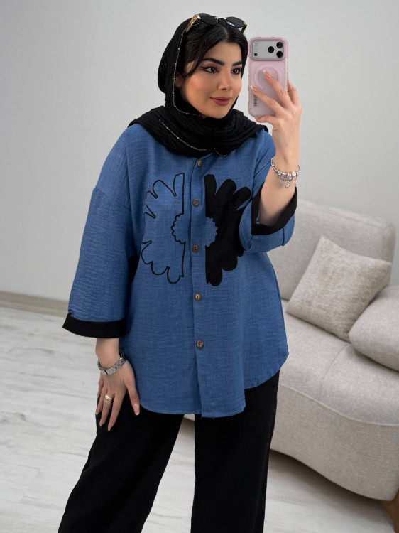 خرید ست شومیز شلوار زنانه مدل آفتاب ارسال فوری به سراسر کشور