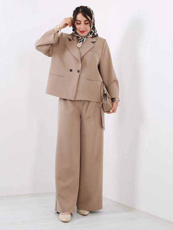 ست کت و شلوار مازراتی اعلا زنانه مزون دوزی شده قیمت مناسب