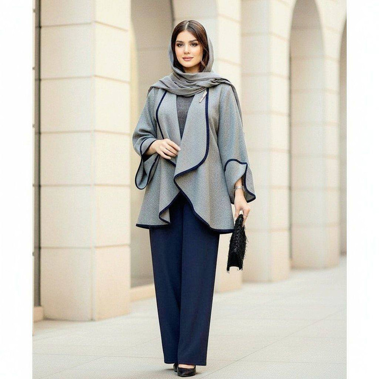 خرید ست کت شلوار مانلی جنس پرشیا باکیفیت پوشاک آروما فشن👗💎