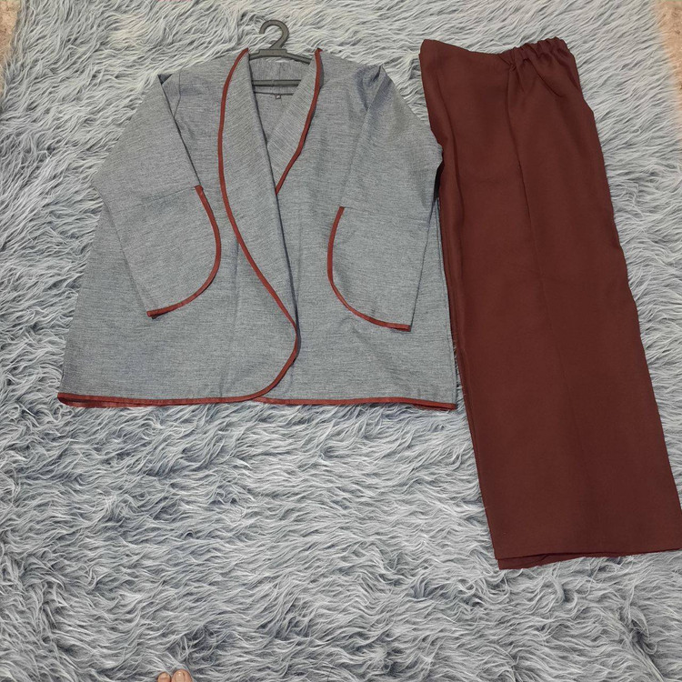 جدیدترین مدل ست کت شلوار زنانه پرشیا مدل مانلی در فروشگاه آروما فشن✨🛍️