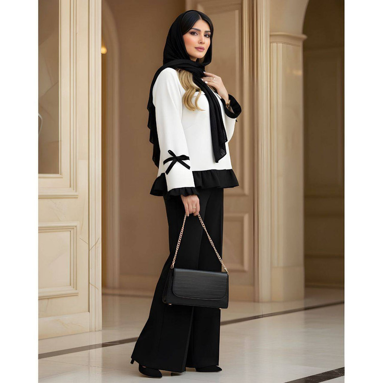 قیمت و خرید ست کت شلوار انوش پوشاک آروما فشن ارسال به سراسر کشور🚀🛍️