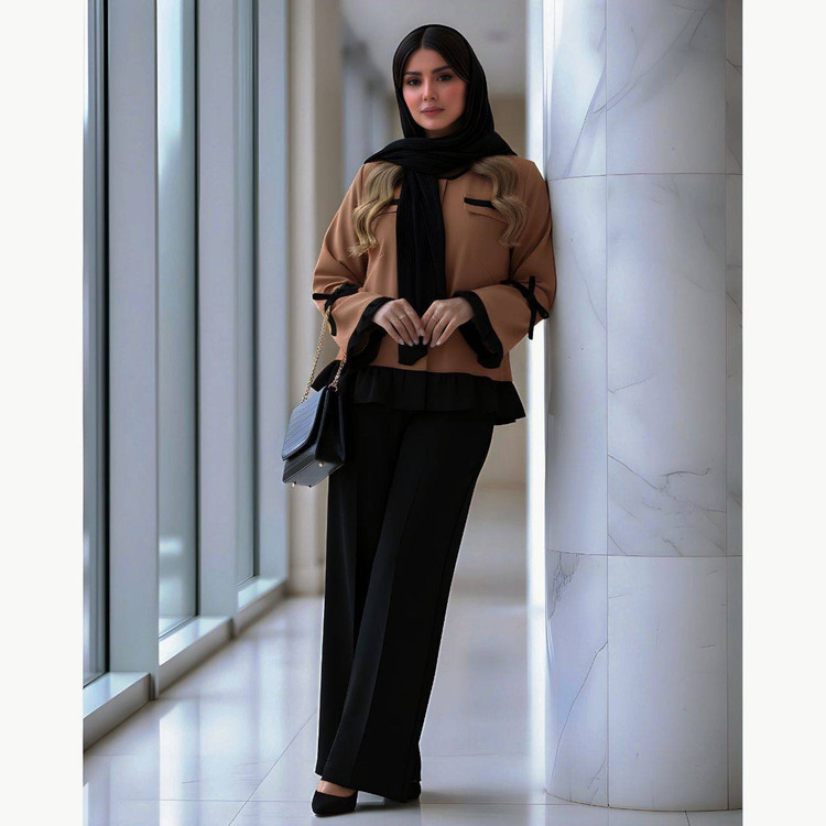 کت شلوار مازراتی زنانه انوش مناسب سایز ۳۸ تا ۵۰ با تنخور عالی👗💎