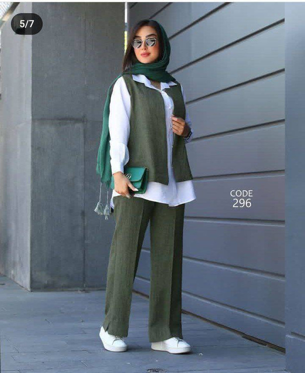 ست سه تیکه نگارین زرشکی مجلسی زنانه با تنخور عالی و کیفیت تضمینی آروما فشن