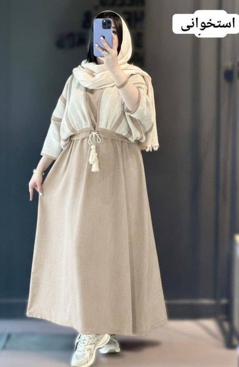 ست دو تیکه کت و سارافون حدیث آروما فشن - Hadi Fashion Set