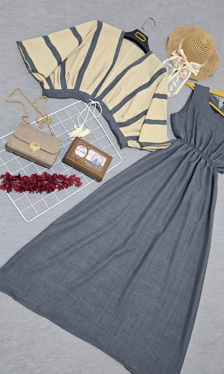 کت و سارافون حدیث سبز مجلسی آروما فشن - Hadi Green Set