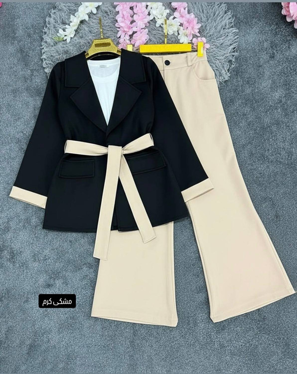 خرید آنلاین کت شلوار سارینا شیک و باکیفیت Sarina Stylish Suit Set Online
