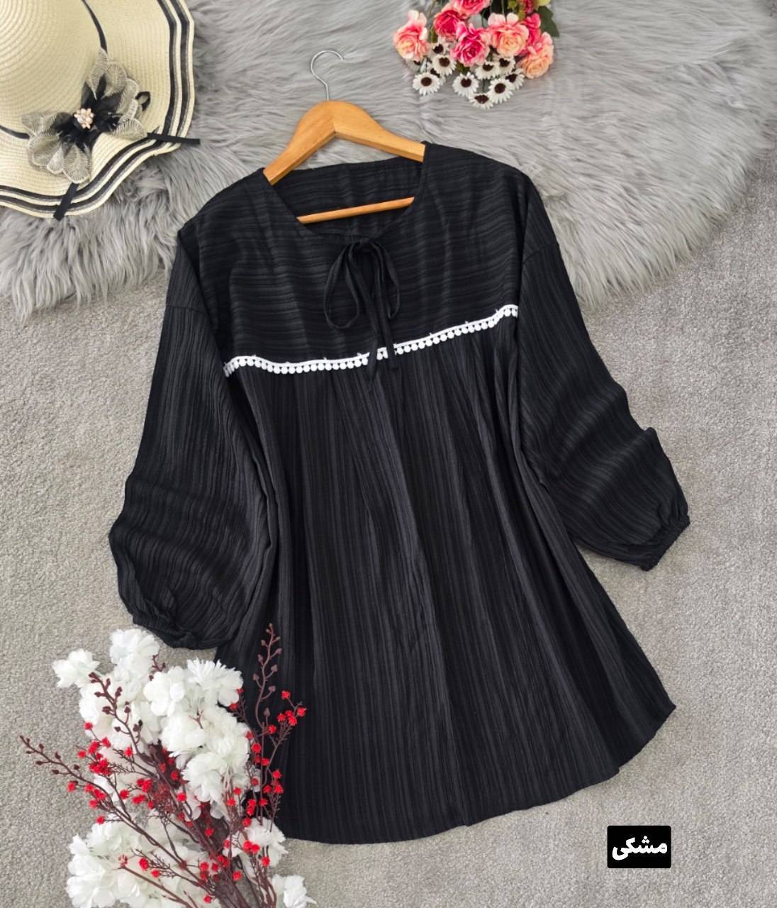 تونیک کراش رویا کد 8018 مدل اسپرت و خنک مشکی