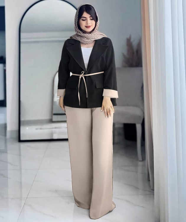 خرید کتشلوار ستایش زنانه دوخت مزونی جنس مازراتی آروما فشن مدل جدید 2026