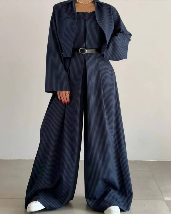 قیمت ست کت و اورال دیپلمات رنگ سورمه ای جنس دیپلمات درجه یک آروما فشن Diplomat Set Navy Blue