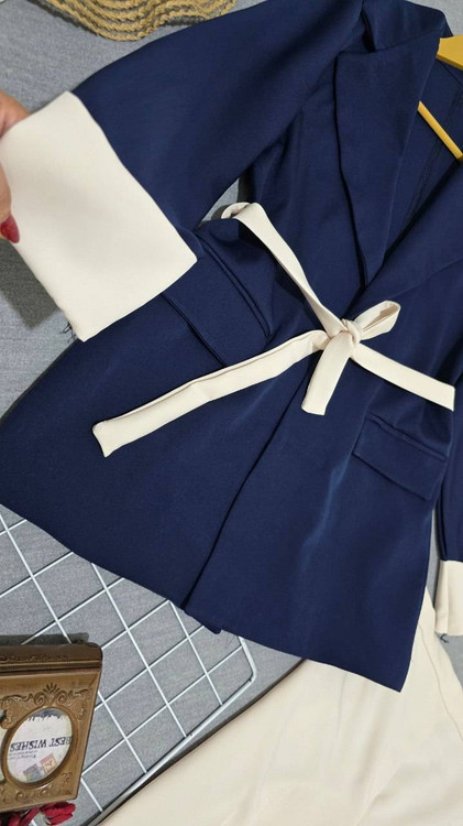 ست کت و شلوار یسنا رنگ بنتون با پارچه مازراتی درجه یک آروما فشن