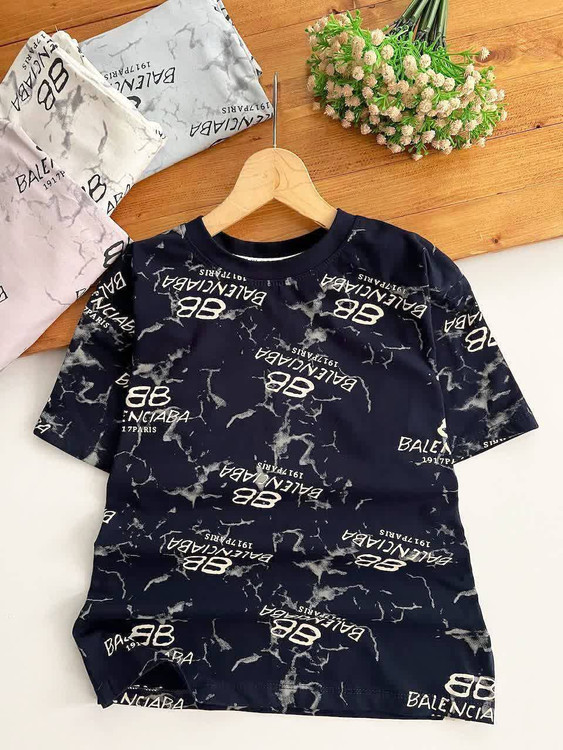 تیشرت تک لانگ نوجوان با طرح گرافیکی مدرن و جنس سوپر پنبه اعلا در فروشگاه آروما فشن👕✨