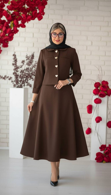 خرید آنلاین کت و دامن مجلسی پریماه با ضمانت کیفیت و ارسال سریع