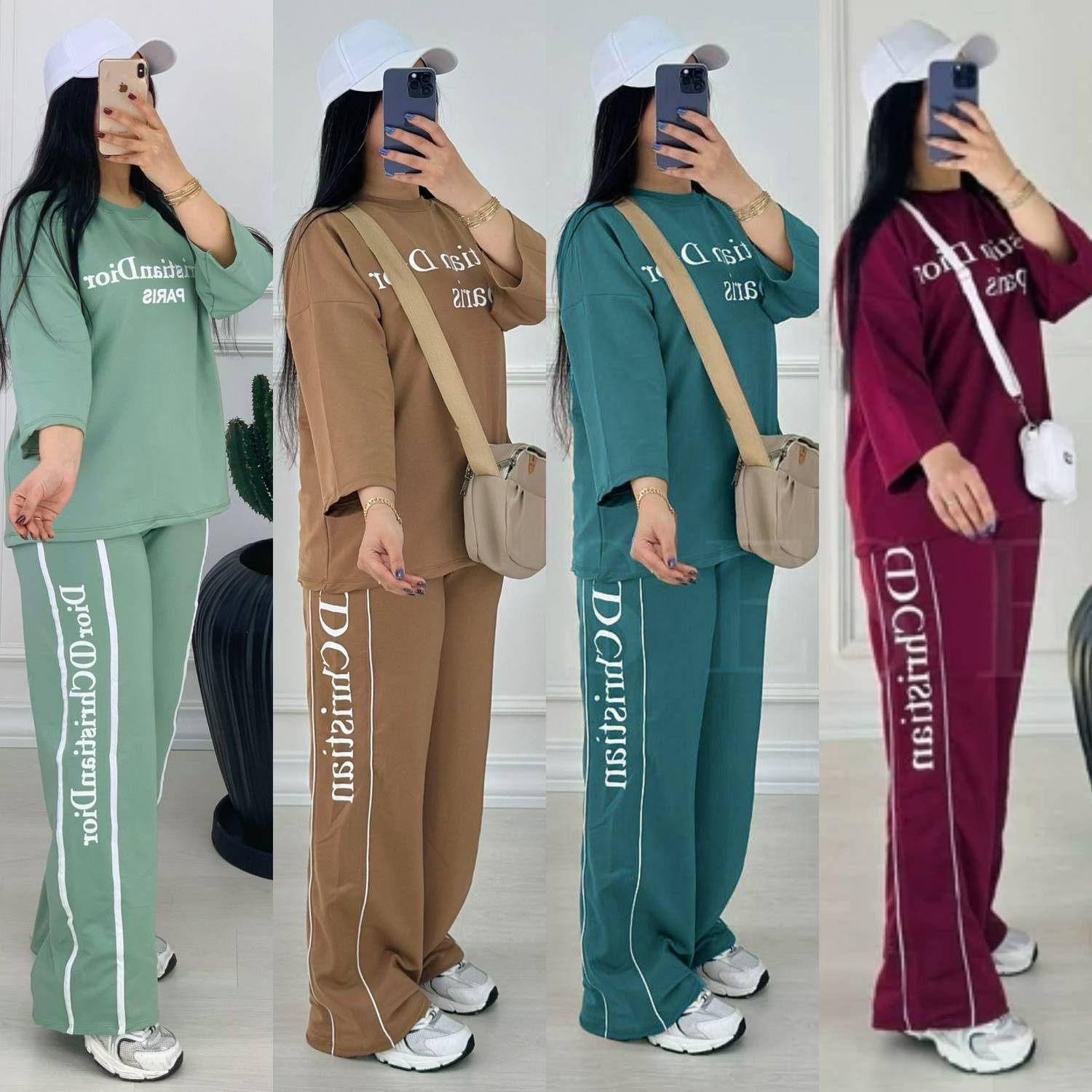 خرید ست ساحره جدید رنگ سدری پنبه گلکسی آروما فشن مدل 2026