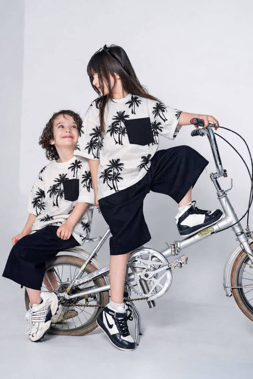 خرید ست خواهر برادری جذاب. طرح نخل آروما فشن.