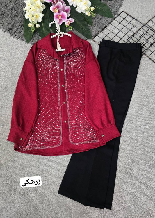 خرید آنلاین شومیز زنانه مدل سولمازk با بهترین قیمت در سایت آروما فشن