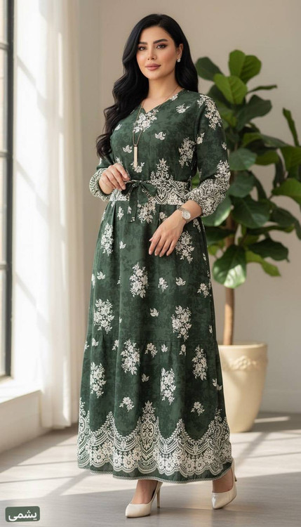 قیمت پیراهن بلند زنانه مدل بوگاتی فلورانس k رنگ مشکی با ارسال سریع