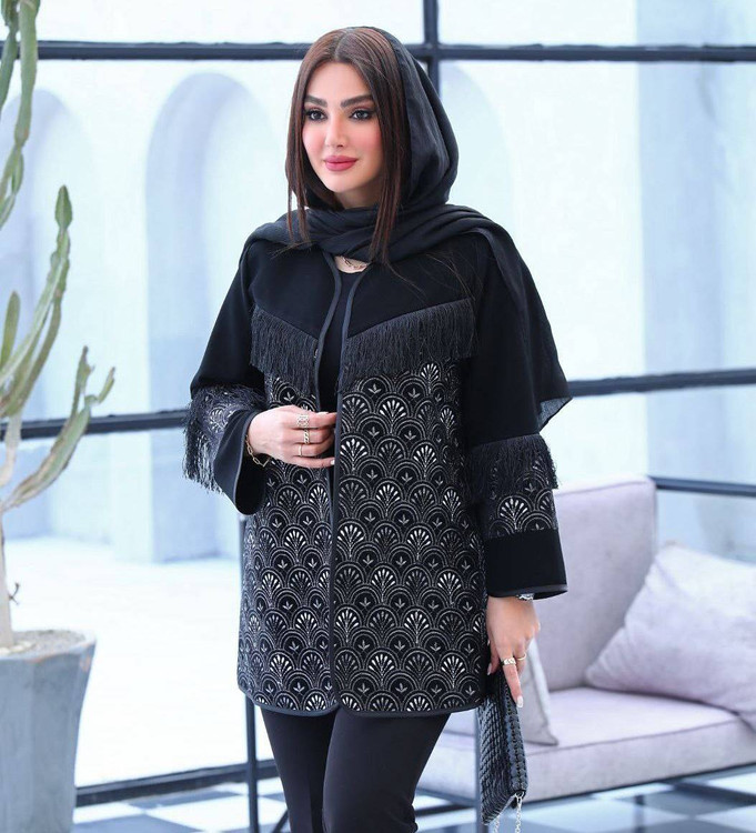 ست کت و شلوار مجلسی زنانه مدل آناشیدk مناسب مراسم و مهمانیهای خاص آروما فشن