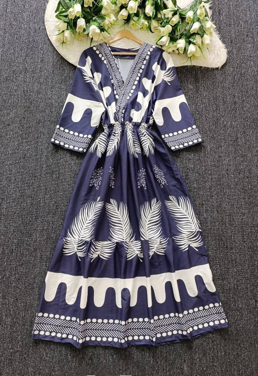 نمای پشت پیراهن ساحلی خنک k1700 آروما فشن