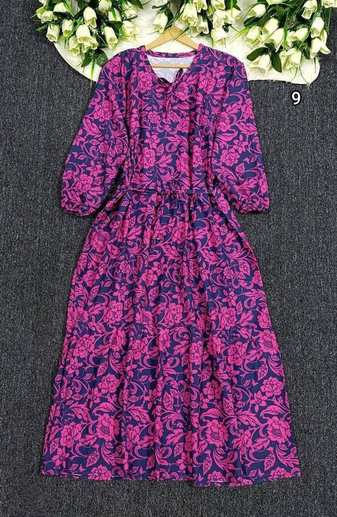 پیراهن بلند بوگاتی با ارسال فوری و گارانتی کیفیت آروما فشن