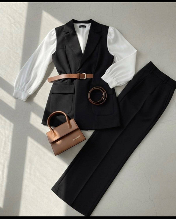 جزئیات دوخت مزونی وست مازراتی مدل آیلین - کیفیت پارچه اعلا