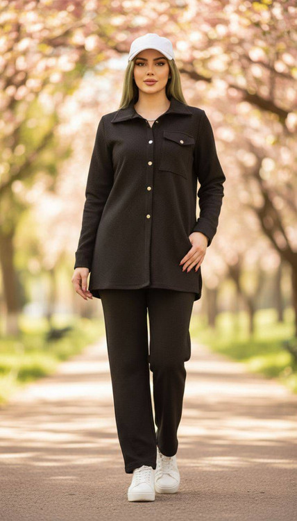 ست اسپرت زنانه مراکشی F سفید ارسال فوری