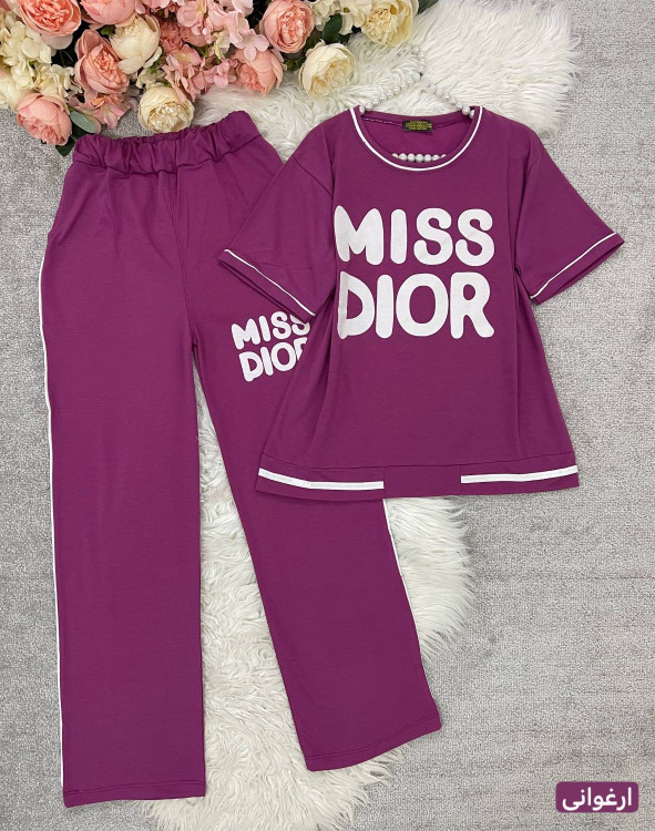 جزئیات کمرکش شلوار بگ ست میس دیور - تنظیم راحت سایز