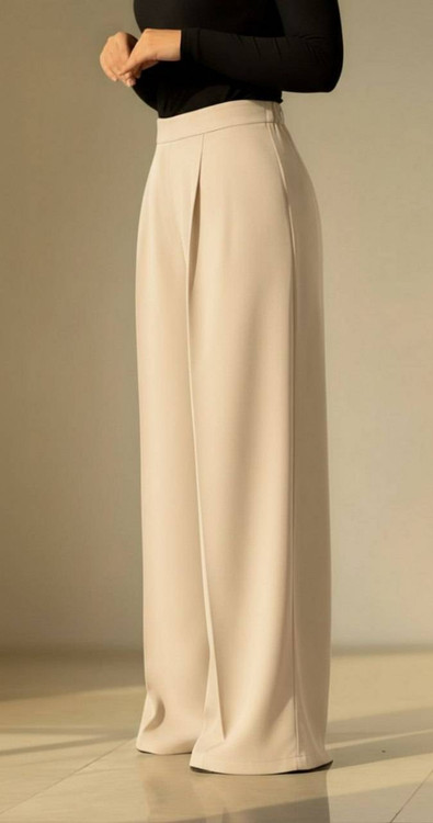 شلوار بگ مازراتی سورمهای زنانه شیک و رسمی مناسب محل کار - آروما فشن