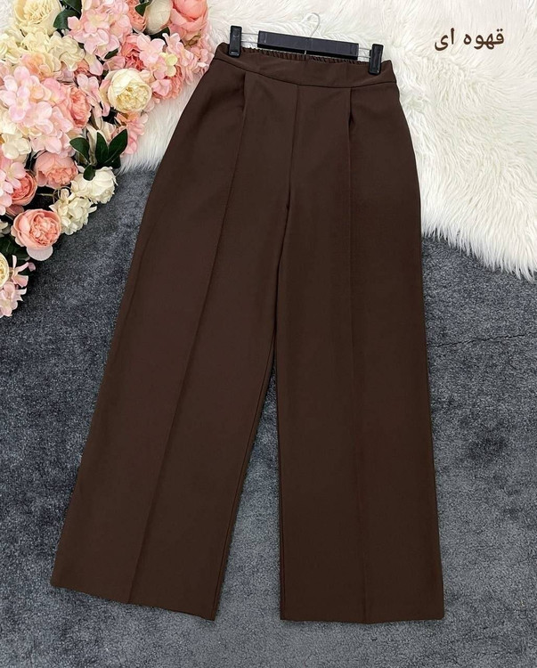 شلوار بگ مازراتی ترافل زنانه با برش تمیز و ایستایی فوقالعاده - آروما فشن
