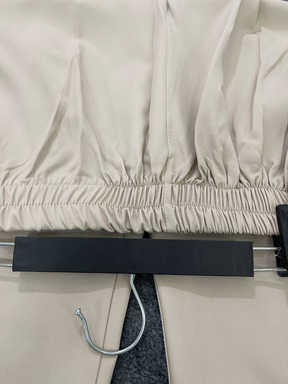 شلوار بگ مازراتی زنانه قهوهای با کیفیت پارچه عالی و ضد چروک - آروما فشن