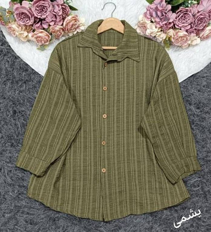 جزئیات دوخت کوک دوزی شومیز سورمهای الینا F