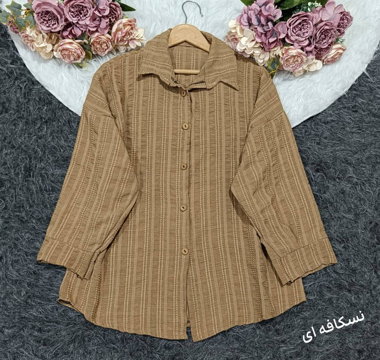 شومیز یشمی الینا F شانتون کوک دوزی جدید