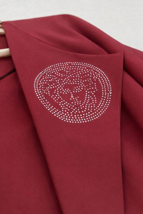 جزئیات دوخت و کیفیت پارچه کتان سیلک ست مانتو صباF آروما فشن