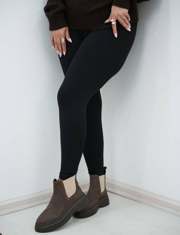 لگ کبریتی زنانه مشکی مک لارا با کشسانی بالا و تنخور عالی - آروما فشن