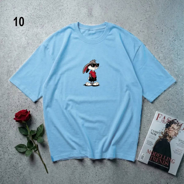 تیشرت قهوهای خرگوش H - جنس نخ پنبه ضد حساسیت - قیمت منصفانه