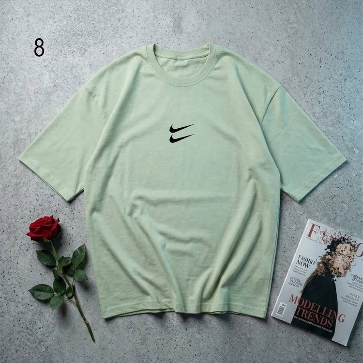 تیشرت H double Nike کاربنی تیره - طراحی مینیمال و شیک