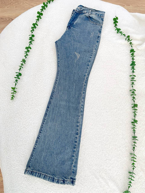 شلوار جین بوتکات سورمهای شست آبی - رنگبندی متنوع و جذاب