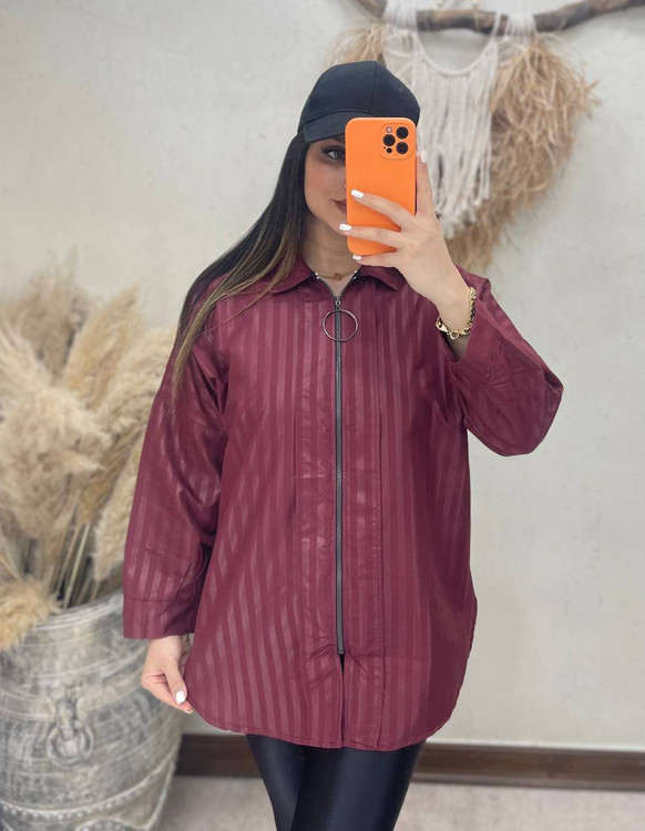 مانتو بهارا F استایل خیابانی - مانتو زنانه مناسب محل کار و مهمانی