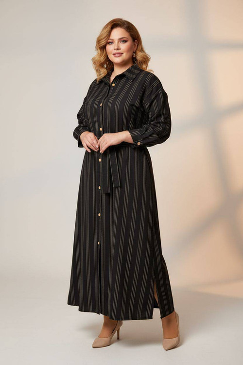 مانتو بلند بیگ سایز N کرم شانتون تایوان دیپلمات - نمای پشت