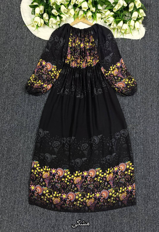 ساحلی زرد نخ وارداتی - نمای پشت و جزئیات دوخت صنعتی