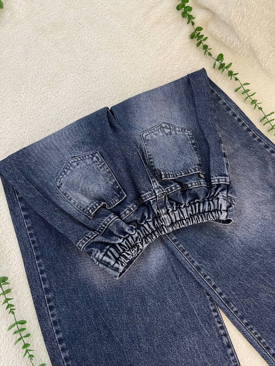 شلوار جین بگ ژوبین زنانه سایز ۴۴ مناسب خانمهای سایز بزرگ با تن خور عالی