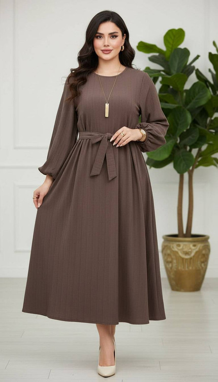 پیراهن بلند جگوار مشکی - نمای نزدیک از جنس پارچه جگوار با ریزش فوقالعاده