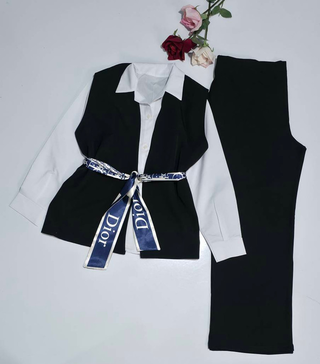 شومیز ست شاهکار نمای جلو - شومیز پارچهای زنانه