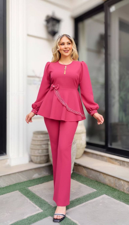 ست ناز F نمای پشت کامل - دوخت حرفهای و شیک