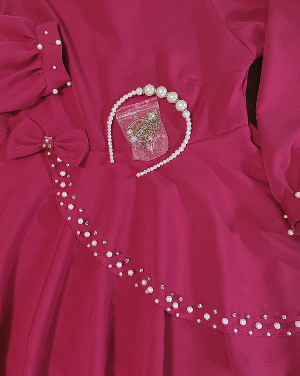 گردنبند ست ناز F - زیورآلات ست مجلسی زنانه