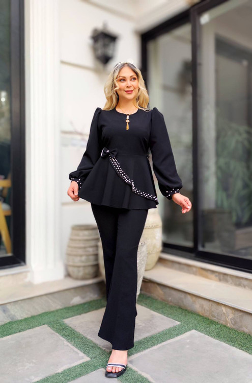 ست چهارتیکه ناز F نمای کامل - خرید ست مجلسی زنانه