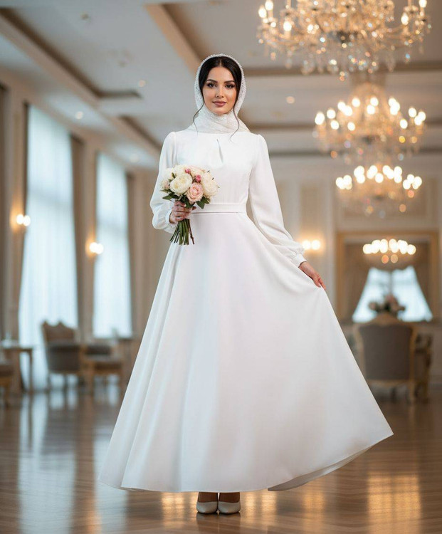 کمربند پیراهن تینا نمای جلو - کمربند پارچهای شیک