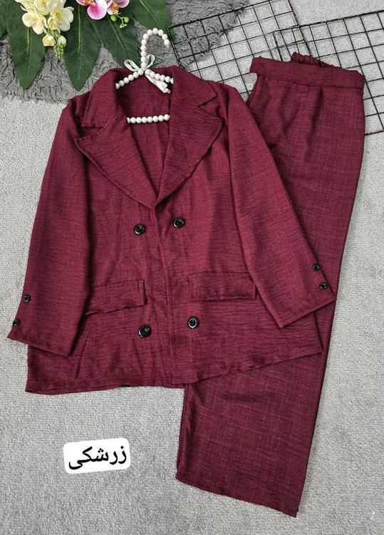 جزئیات کت شانتون H - یقه انگلیسی شیک و مجلسی