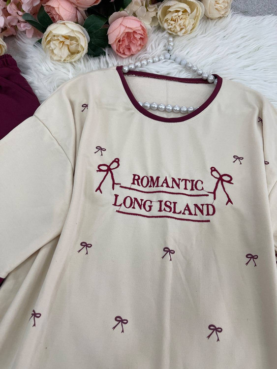 ست دو تیکه پاپیون نمای کامل پشت - خرید ست راحتی